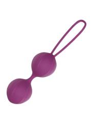 Garbo Bola Doble Kegel Silicona Purpura