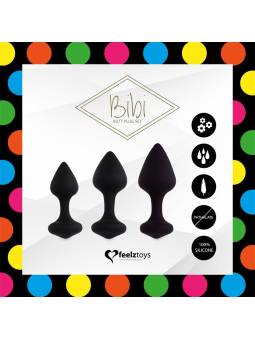 Bibi Set 3 Plugs Anales Negro