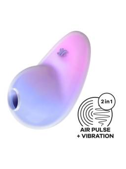 Pixie Dust Succionador de Clitoris con Vibracion Violeta Rosa