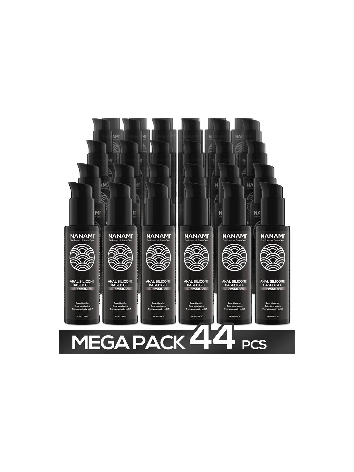 Pack de 44 Gel Lubricante Anal a Base de Silicona Relaxing 100 ml